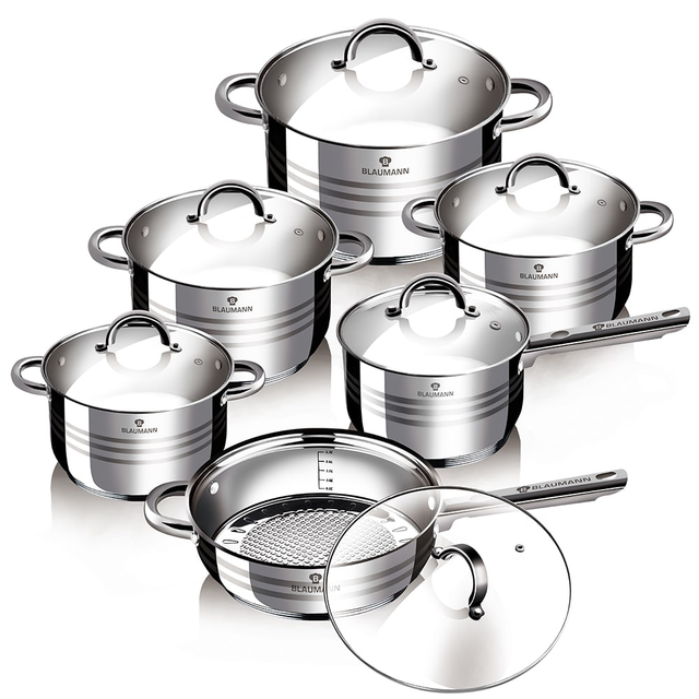 12 pcs cookware set Blaumann BL1410