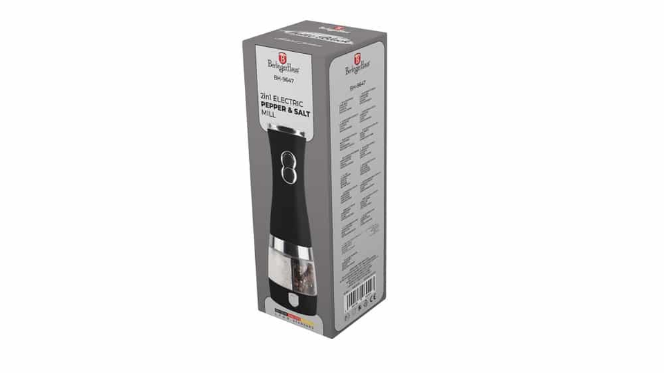 2 in 1 electric pepper and salt mill Berlinger Haus BH9647