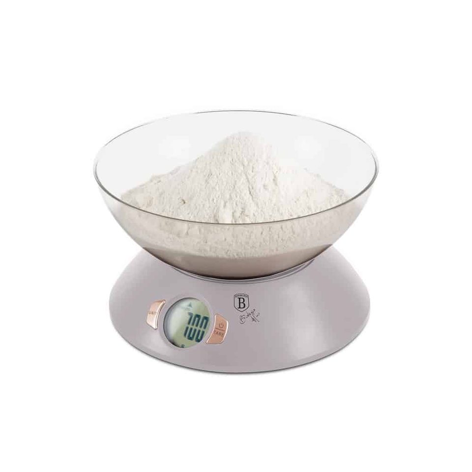 Kitchen scale with bowl Berlinger Haus BH9616 Taupe