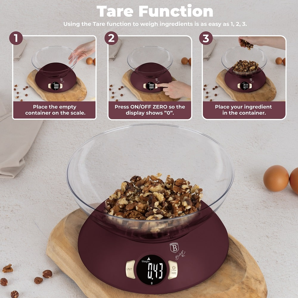 Kitchen scale with bowl Berlinger Haus BH9615 Leonardo