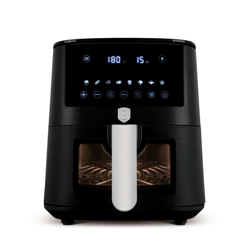 Air fryer,5 L,visible window Berlinger Haus BH9557 Black