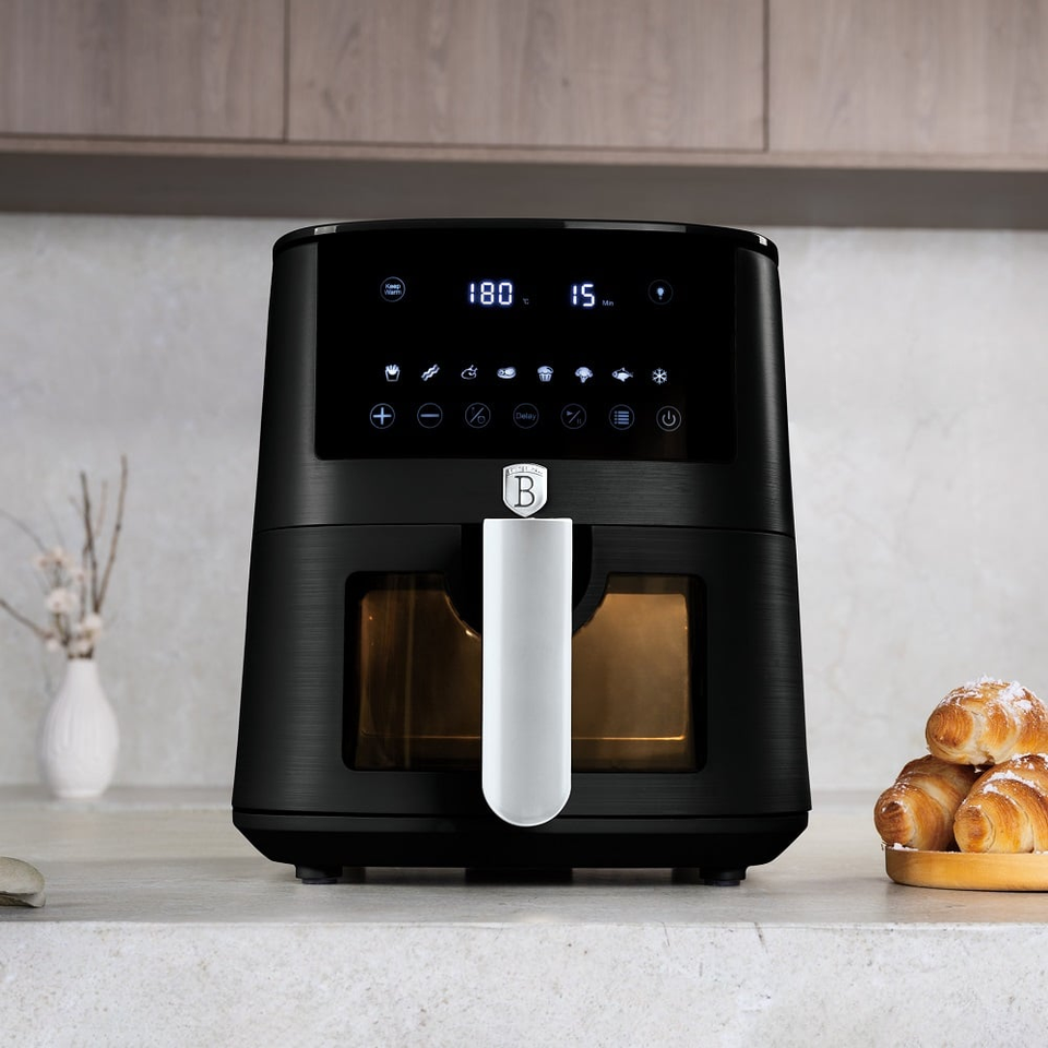 Air fryer,5 L,visible window Berlinger Haus BH9557 Black