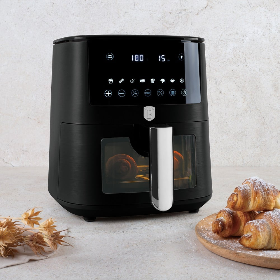 Air fryer,5 L,visible window Berlinger Haus BH9557 Black