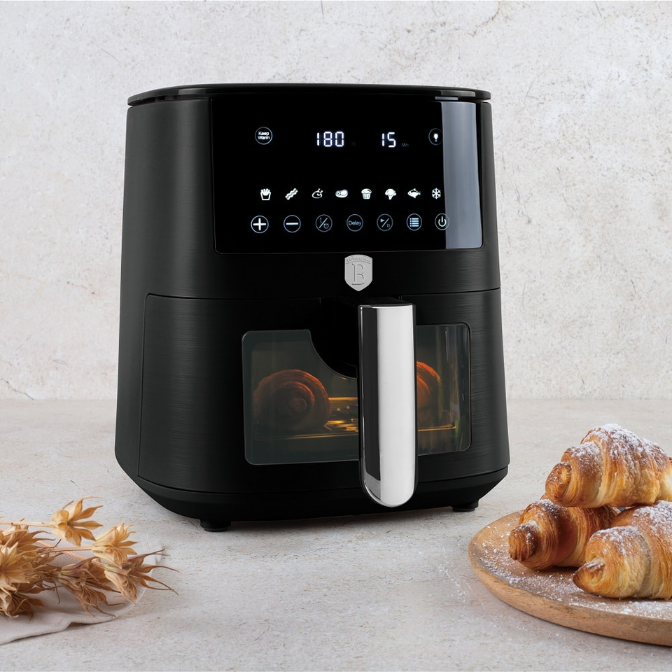 Air fryer,5 L,visible window Berlinger Haus BH9557 Black