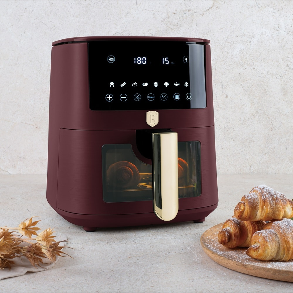 Air fryer, 5 L,visible window Berlinger Haus BH9489 Leonardo