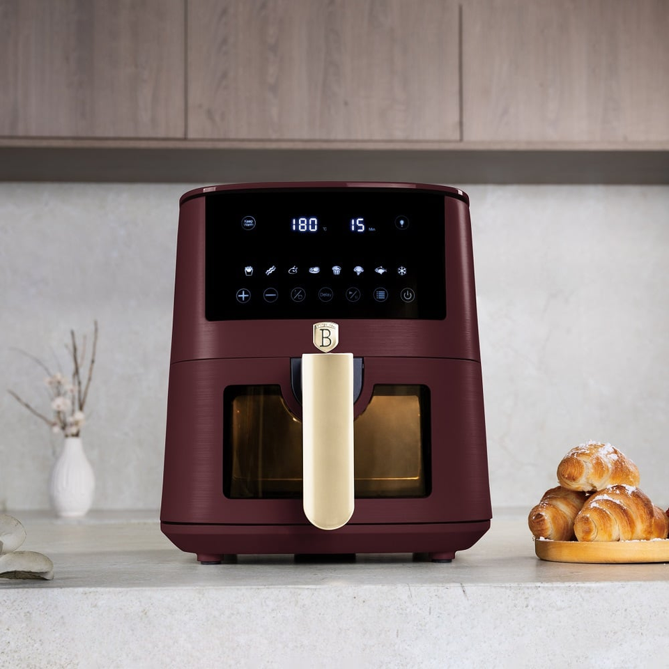 Air fryer, 5 L,visible window Berlinger Haus BH9489 Leonardo