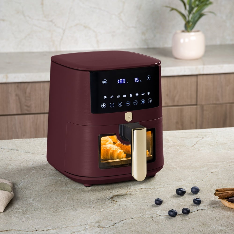 Air fryer, 5 L,visible window Berlinger Haus BH9489 Leonardo