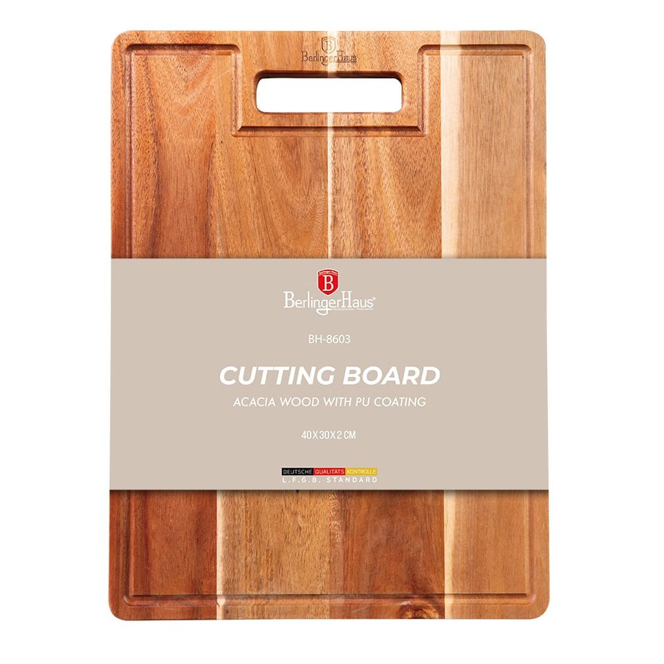 Acacia wood cutting board Berlinger haus BH8603