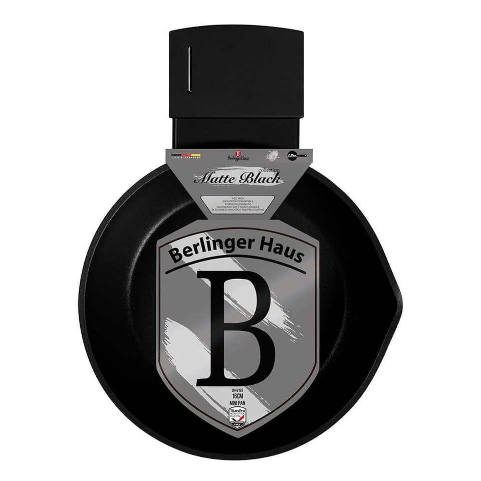 Mini pan, 16 cm Berlinger Haus BH8193 Matte Black