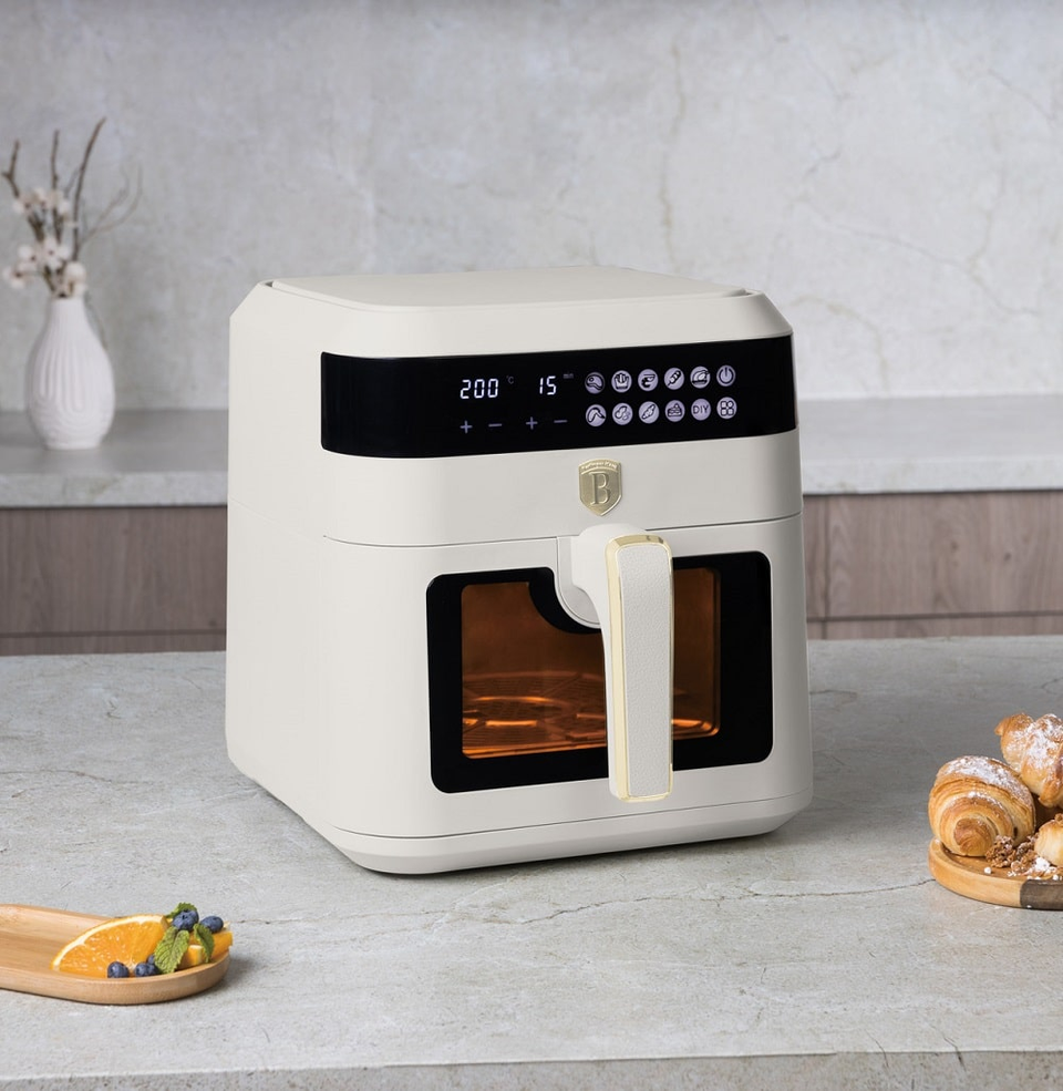Air fryer, 6,3 L,visible window Berlinger Haus BH9546 Sahara