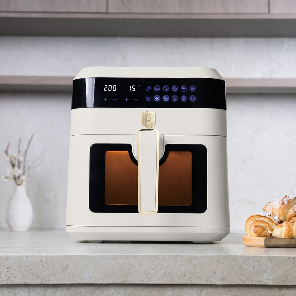 Air fryer, 6,3 L,visible window Berlinger Haus BH9546 Sahara