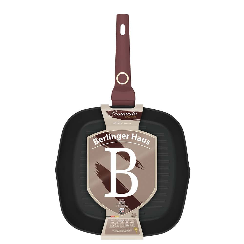 Grill pan, 28 cm Berlinger Haus BH8036 Leonardo