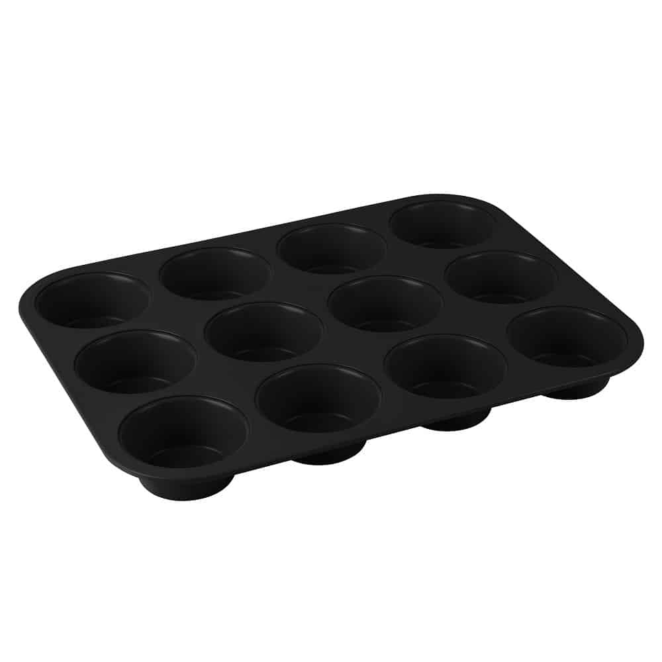 12 cups muffin pan Berlinger Haus BH7950 Matte Black