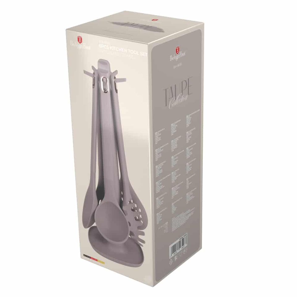 Kitchen tool set with stand Berlinger Haus BH8618 Taupe