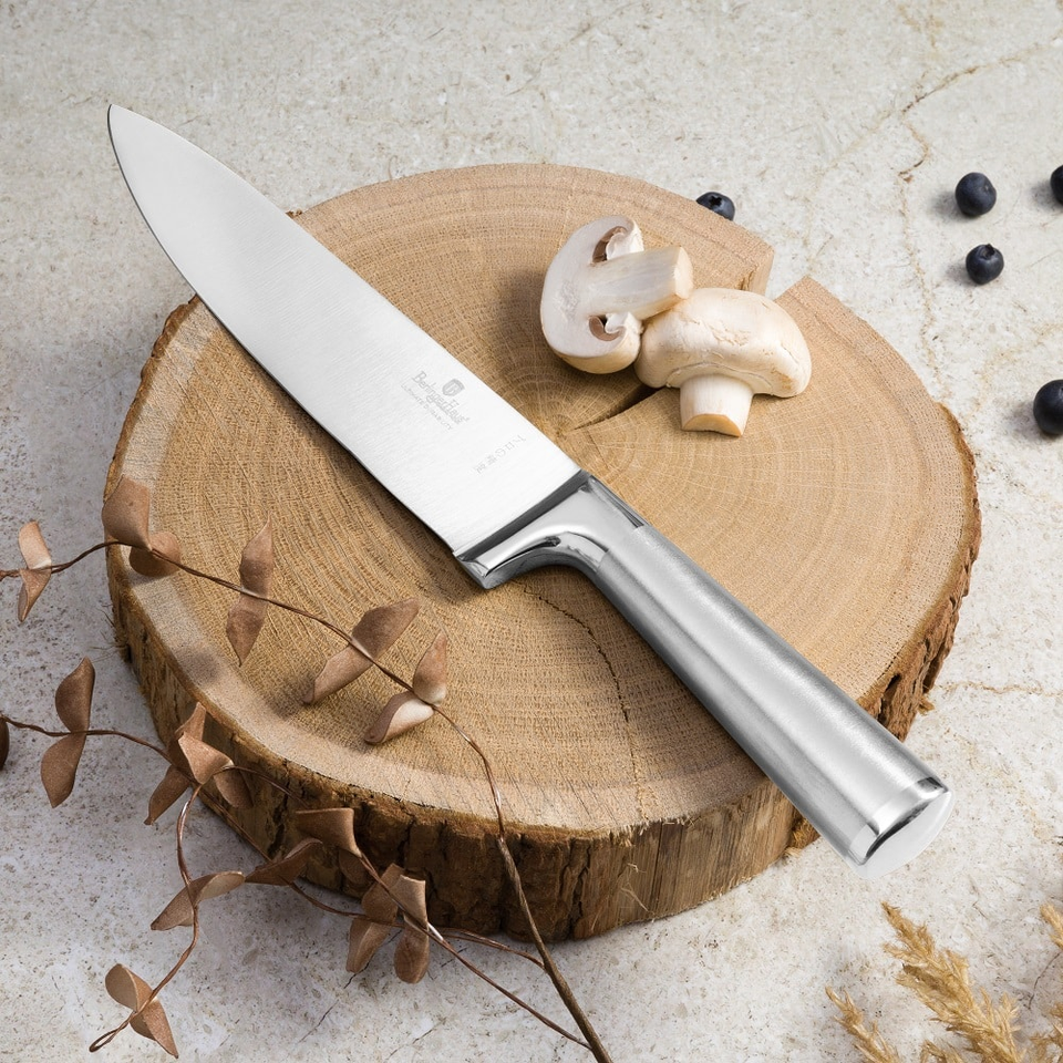 6 pcs knife set with acacia wood stand Berlinger Haus BH3124