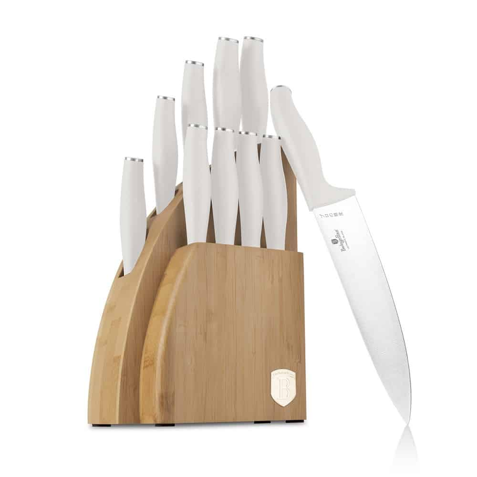 10pcs knife set with BAMBOO stand Berlinger Haus 3121 Sahara