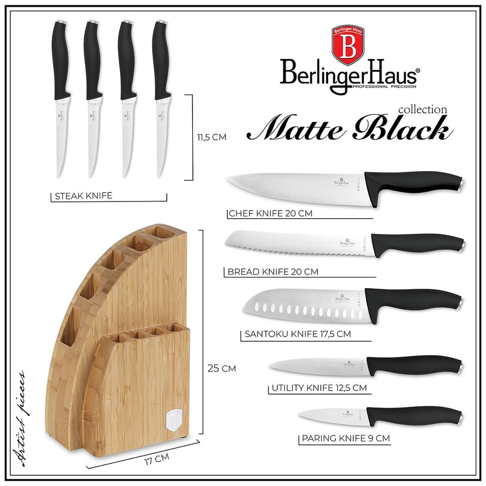 Berlinger Haus BH2979 10-Piece Knife Set