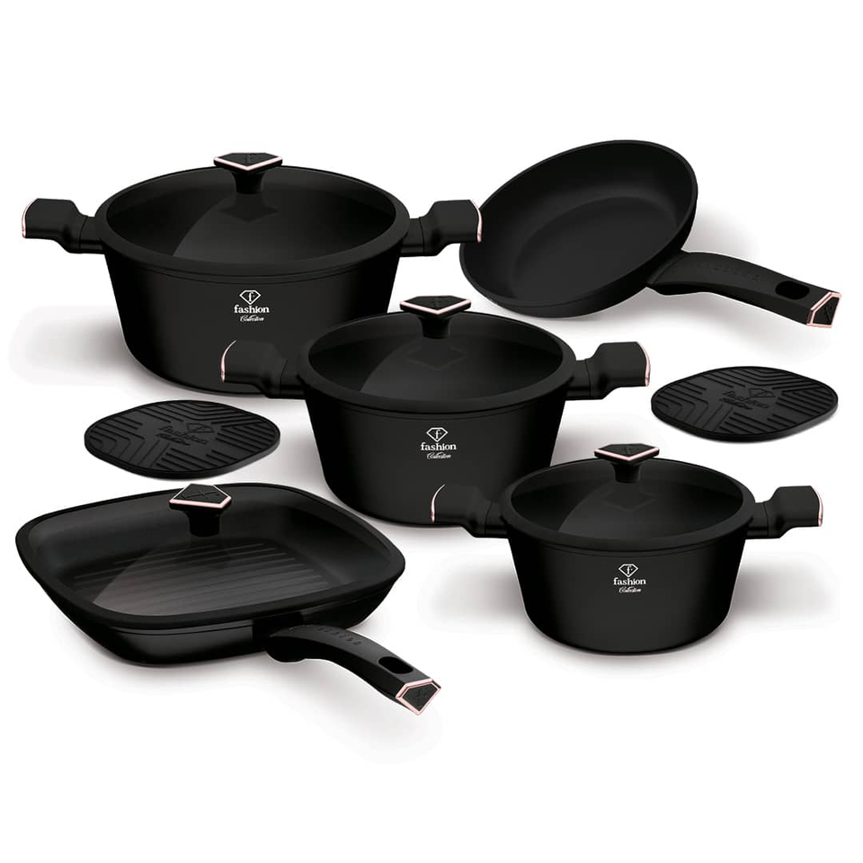 11-Piece Cookware Set Fashion by Berlinger Haus FTV0049