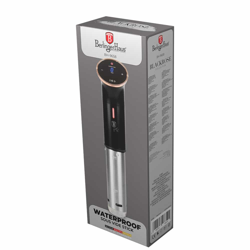 Waterproof sous vide stick Berlinger Haus BH9658 Black Rose