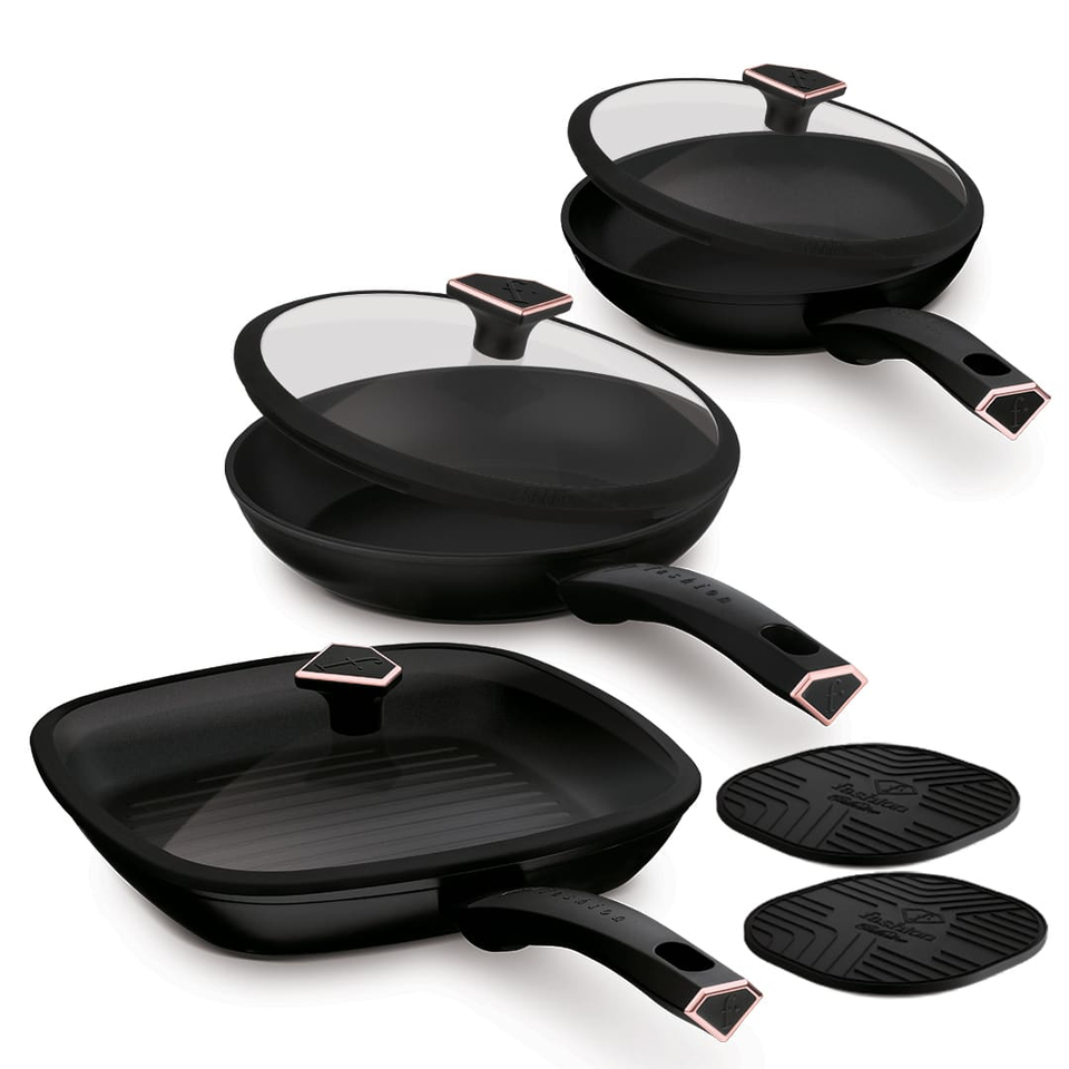 8-Piece Frypan Set Fashion by Berlinger Haus FTV0050