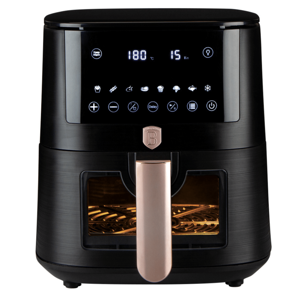 Air fryer, 8 L, visible window,Berlinger Haus BH9604