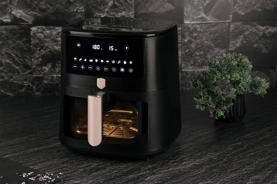 Air fryer, 8 L, visible window,Berlinger Haus BH9604