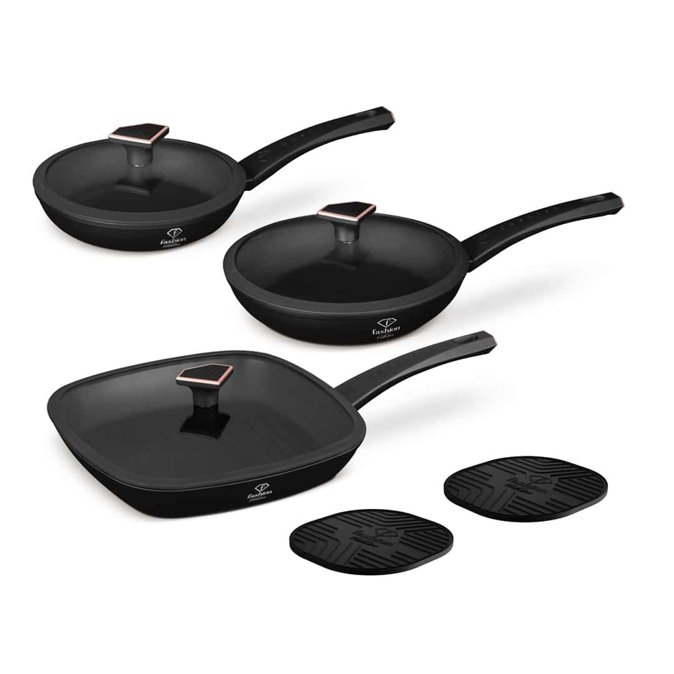 8-Piece Frypan Set Fashion by Berlinger Haus FTV0050