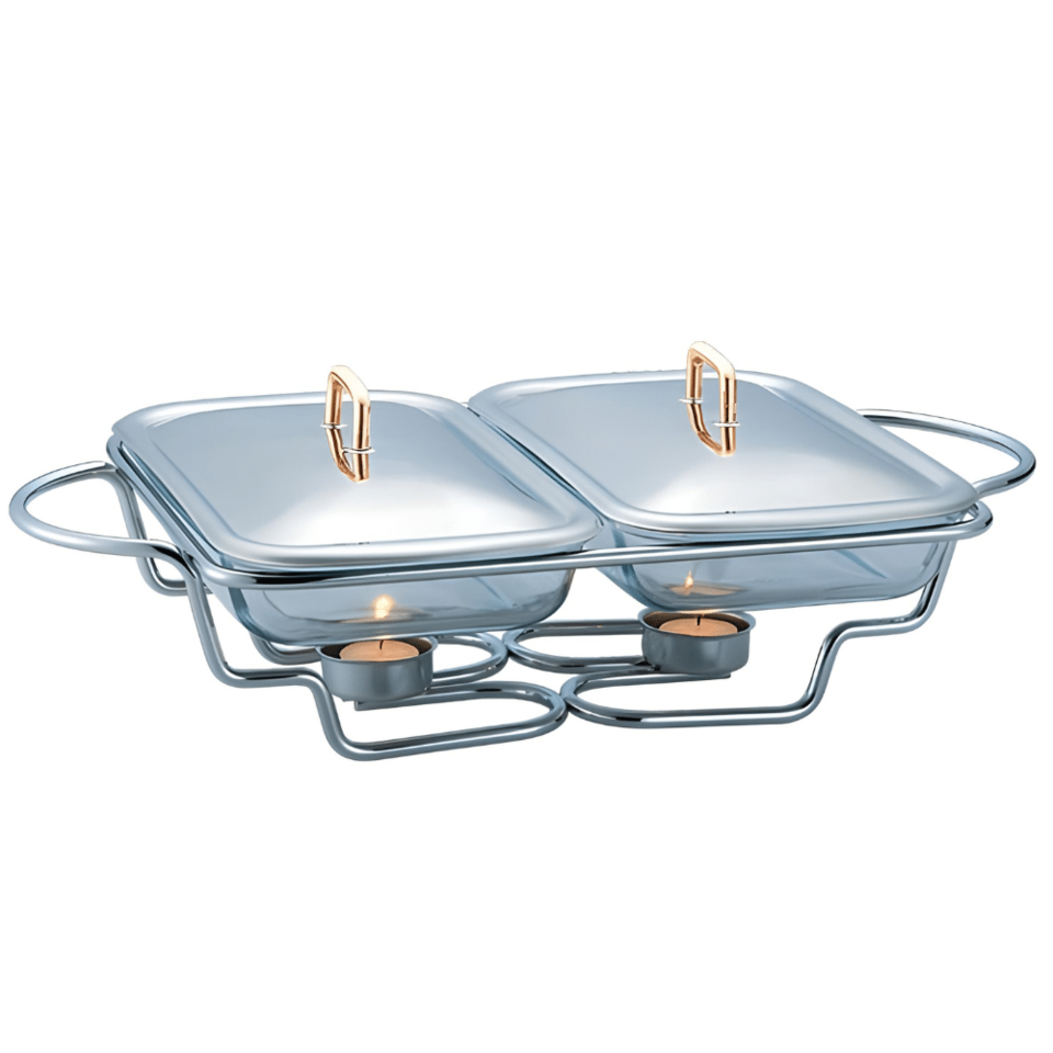 Food warmer, rectlange, 2x1,5L Berlinger Haus BH8622