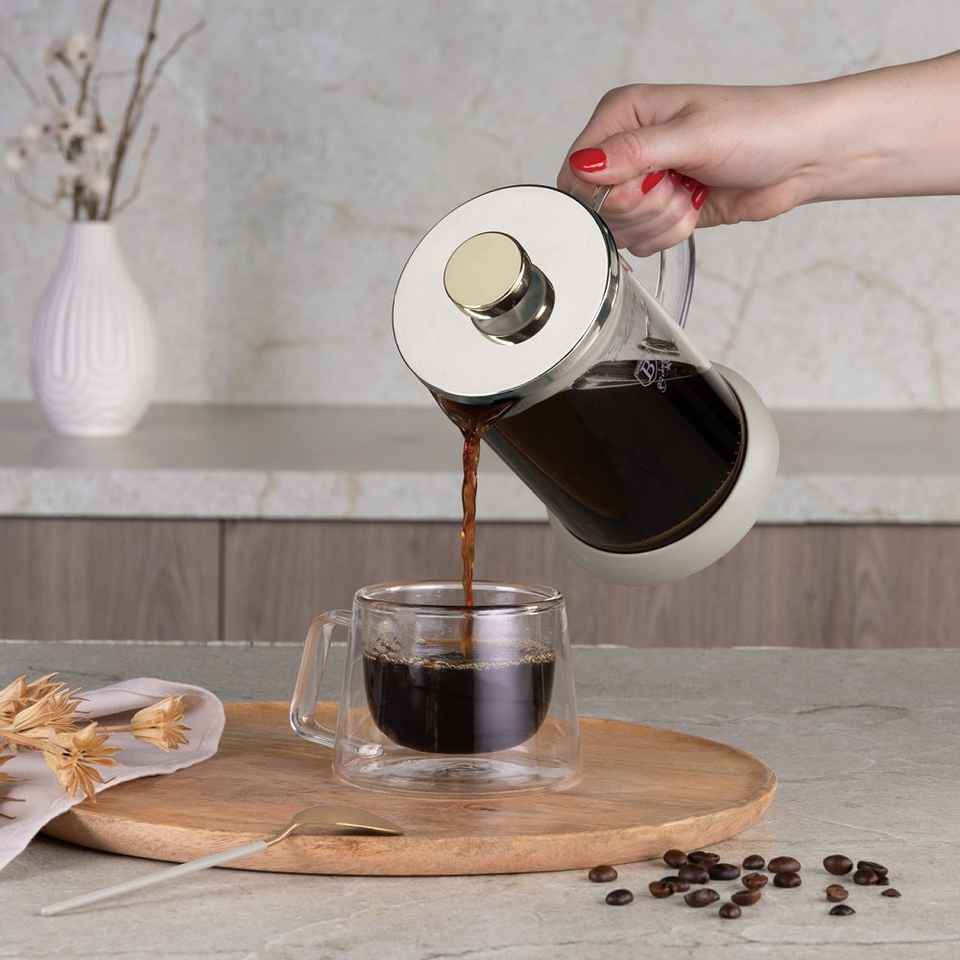 Coffee & tea plunger, 600 ml,Berlinger Haus BH8586 Sahara