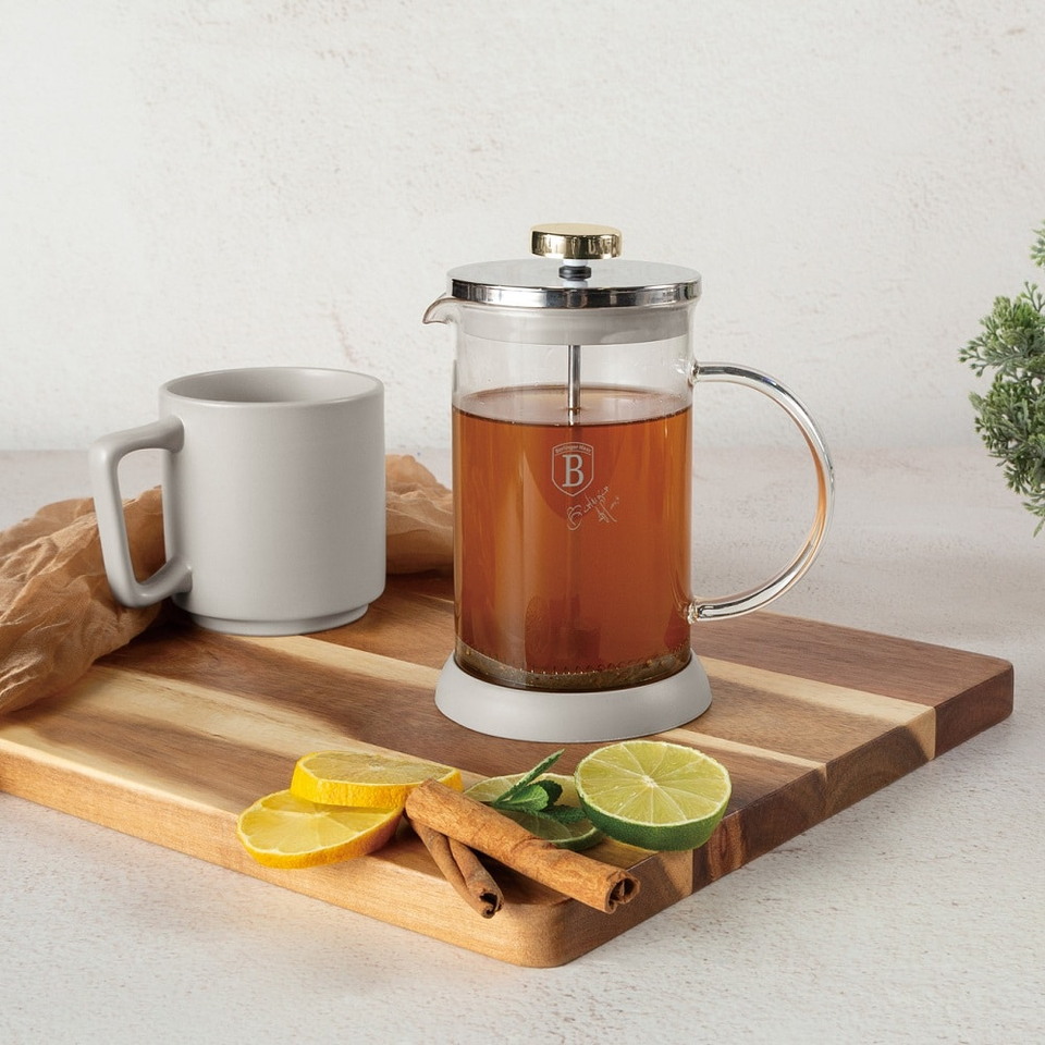 Coffee & tea plunger, 600 ml,Berlinger Haus BH8586 Sahara