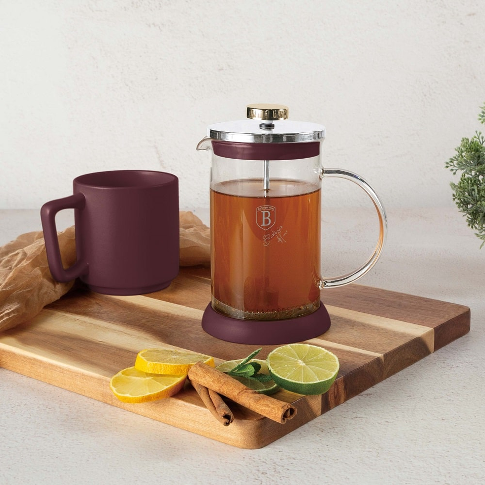 Coffee & tea plunger, 800 ml,Berlinger Haus BH8585 Leonardo