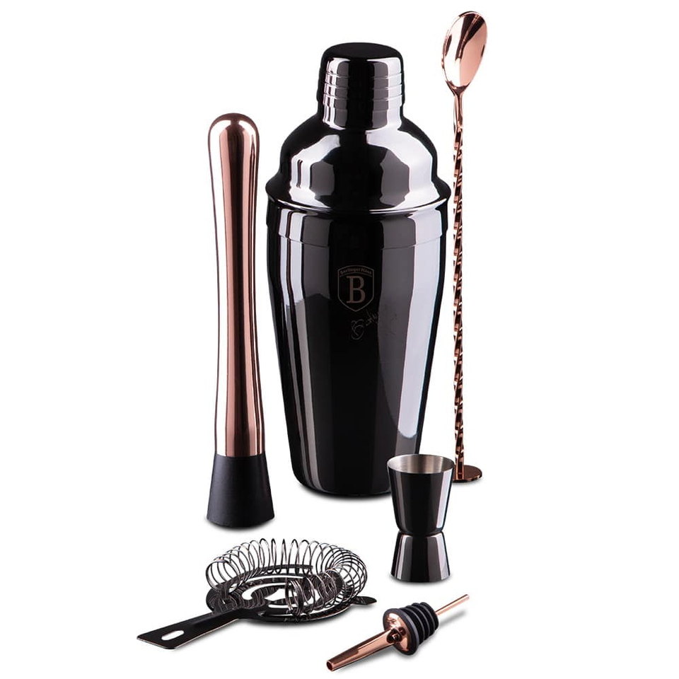 Cocktail Maker Set,Berlinger Haus BH8545 Black Rose