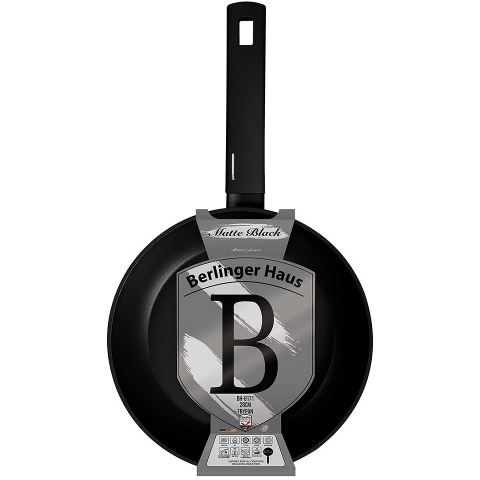 Frypan, 28 cm, Berlinger Haus BH8171 Matte Black