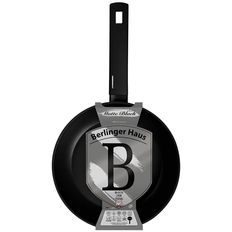 Frypan, 24 cm,Berlinger Haus BH8170 Matte Black
