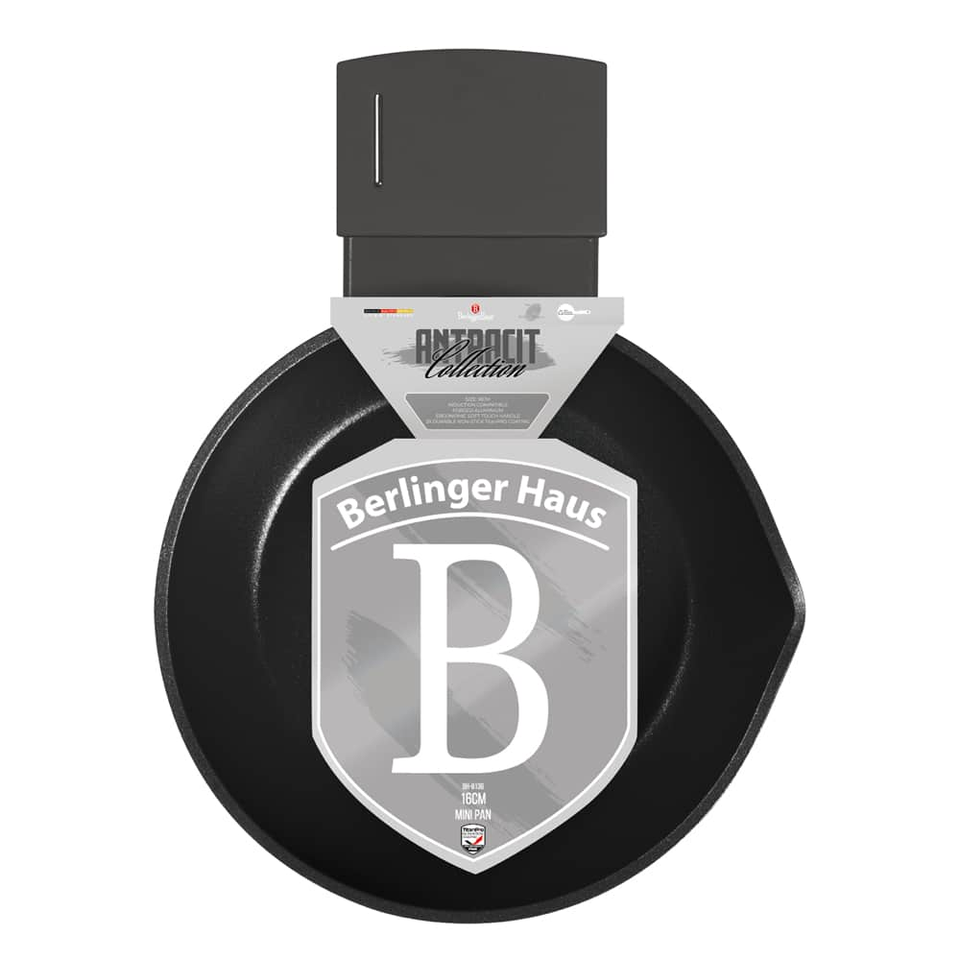 Mini pan, 16 cm Berlinger Haus BH8136 anthracite