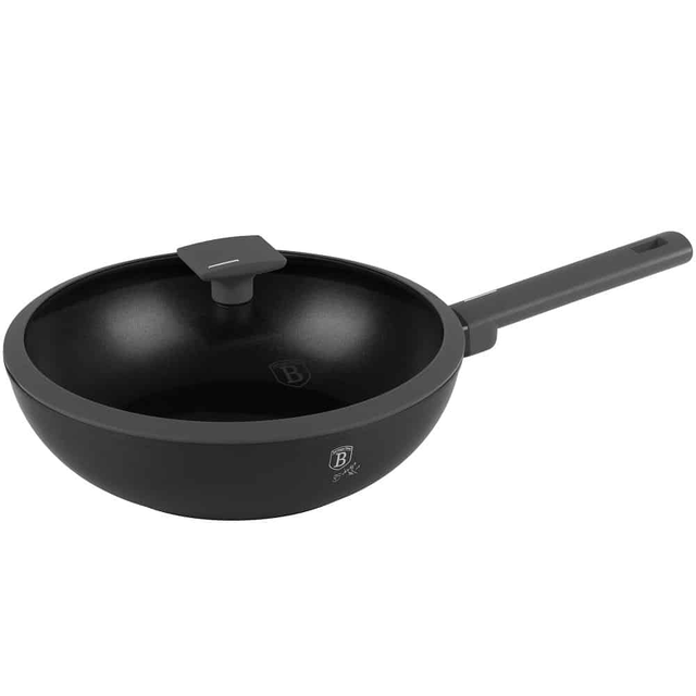 Wok with lid, 28 cm Berlinger Haus BH8124 anthracite