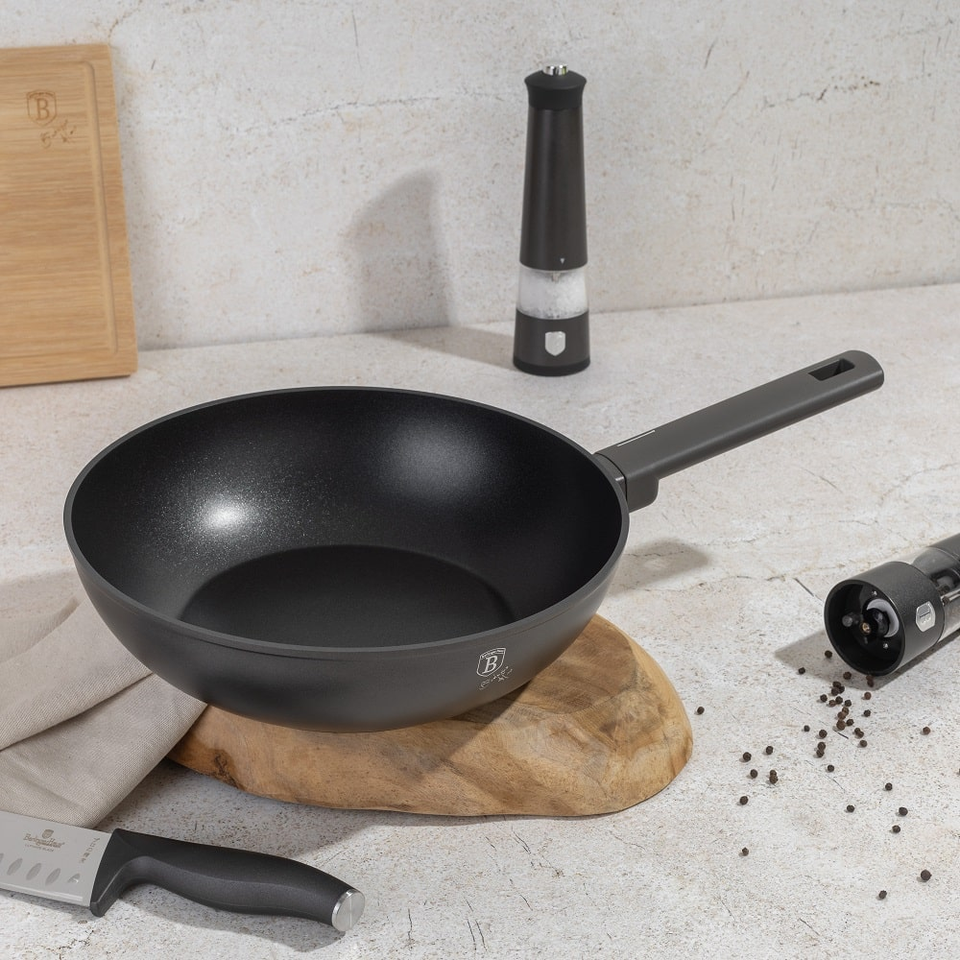 Wok, 28 cm Berlinger Haus BH8123 anthracite