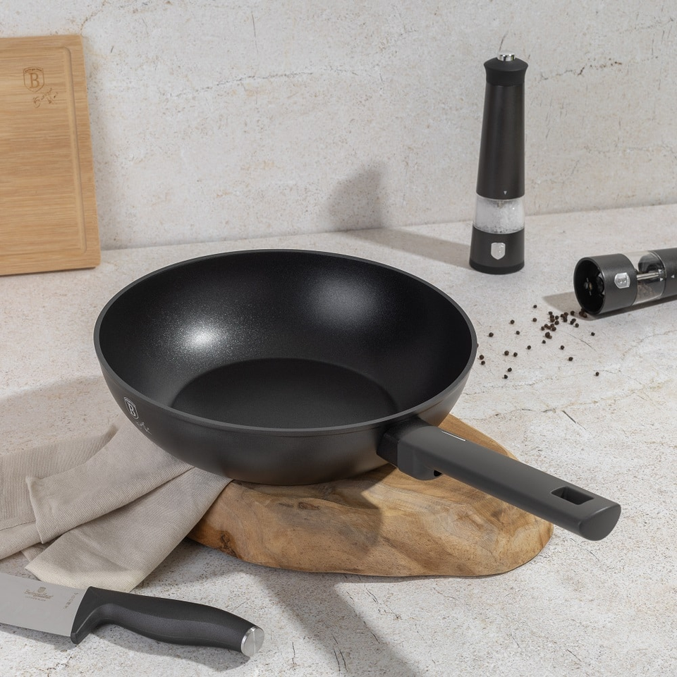 Wok, 28 cm Berlinger Haus BH8123 anthracite