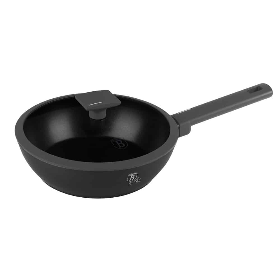 Deep frypan with lid, 24 cm Berlinger Haus BH8122 anthracite