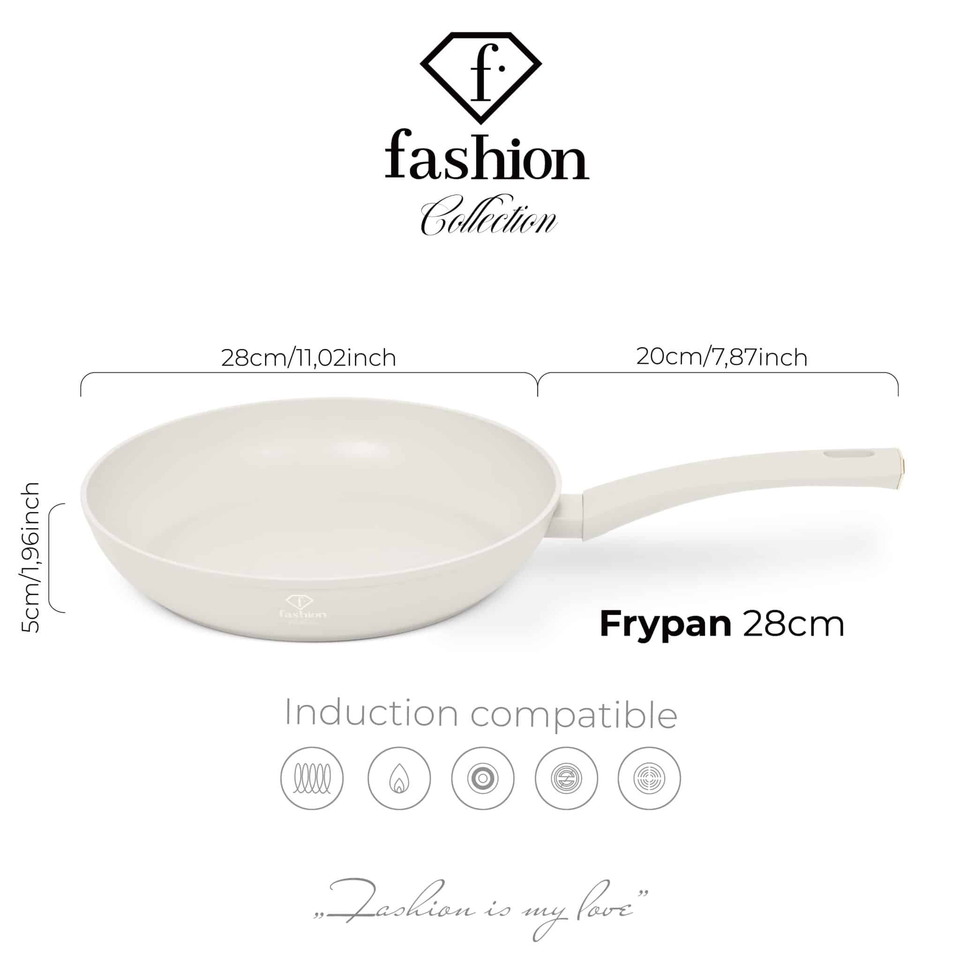 Frypan 28 cm 2.4L Fashion by Berlinger Haus FTV0053