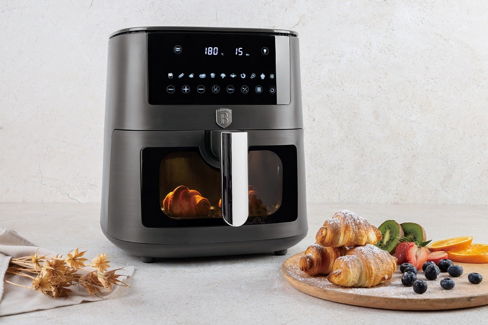 Air fryer, 8 L, visible window Berlinger Haus BH9609