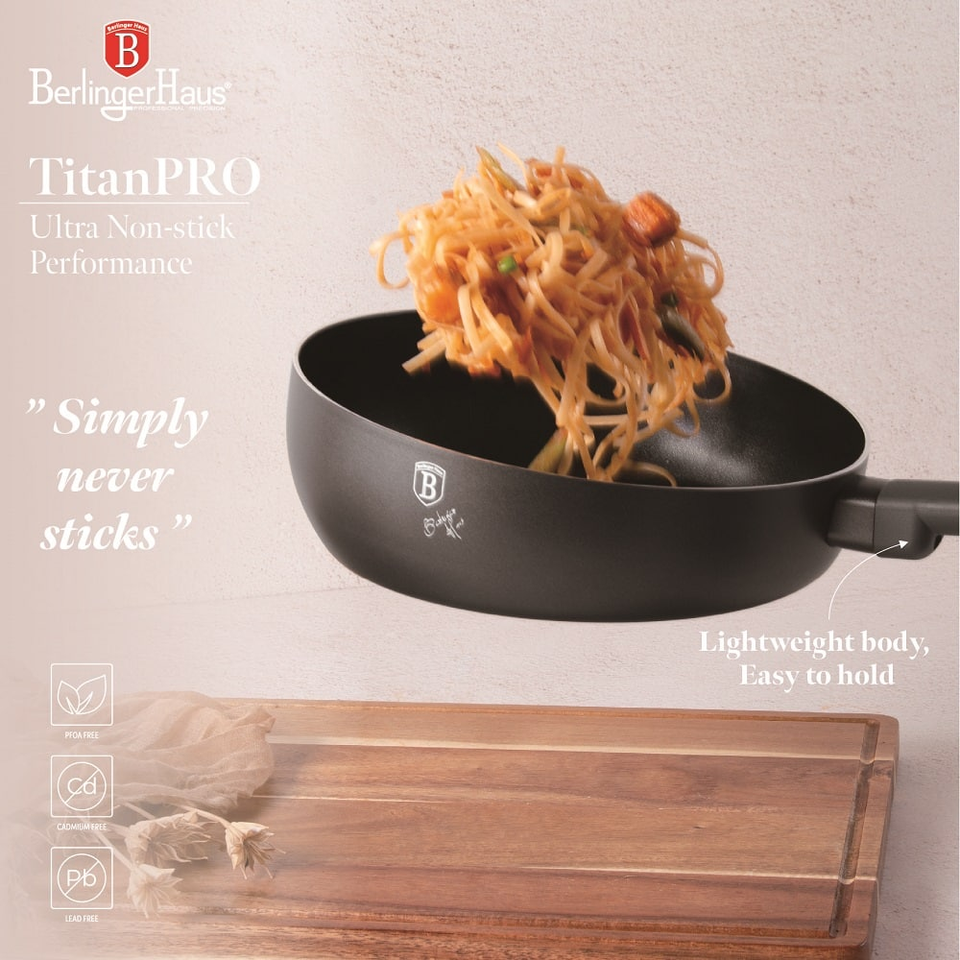 Flip frypan, 26 cm Berlinger Haus BH8119 Anthracite