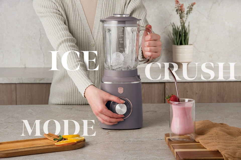 Table blender with 1,5L GLASS jar,1000 W Berlinger Haus 9496