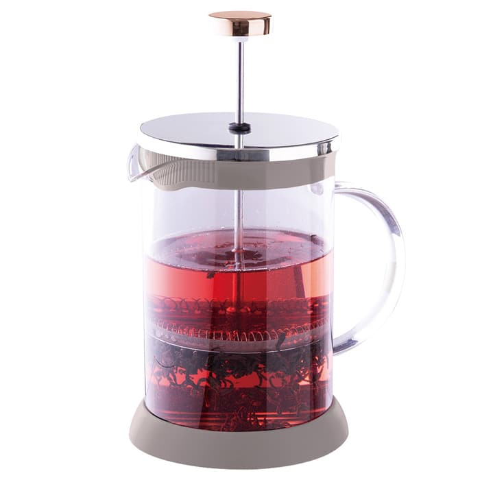 Coffee & tea plunger, 800 ml Berlinger Haus BH8589 Taupe