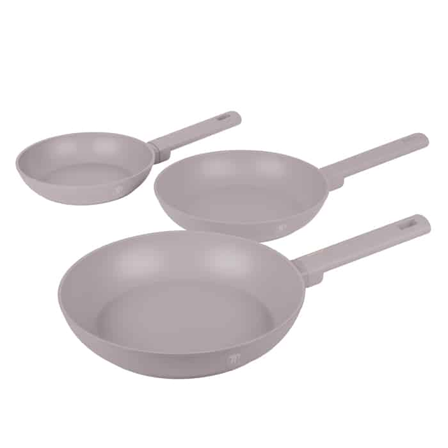 3 pcs frypan set Berlinger Haus BH8108 taupe