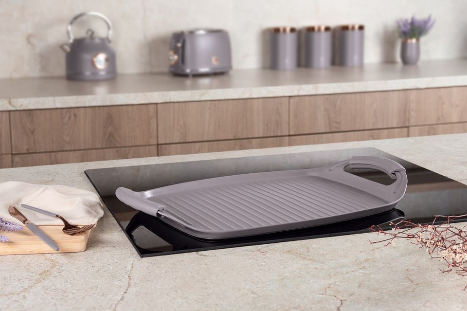 Grill plate, 47 cm Berlinger Haus BH8107 Taupe