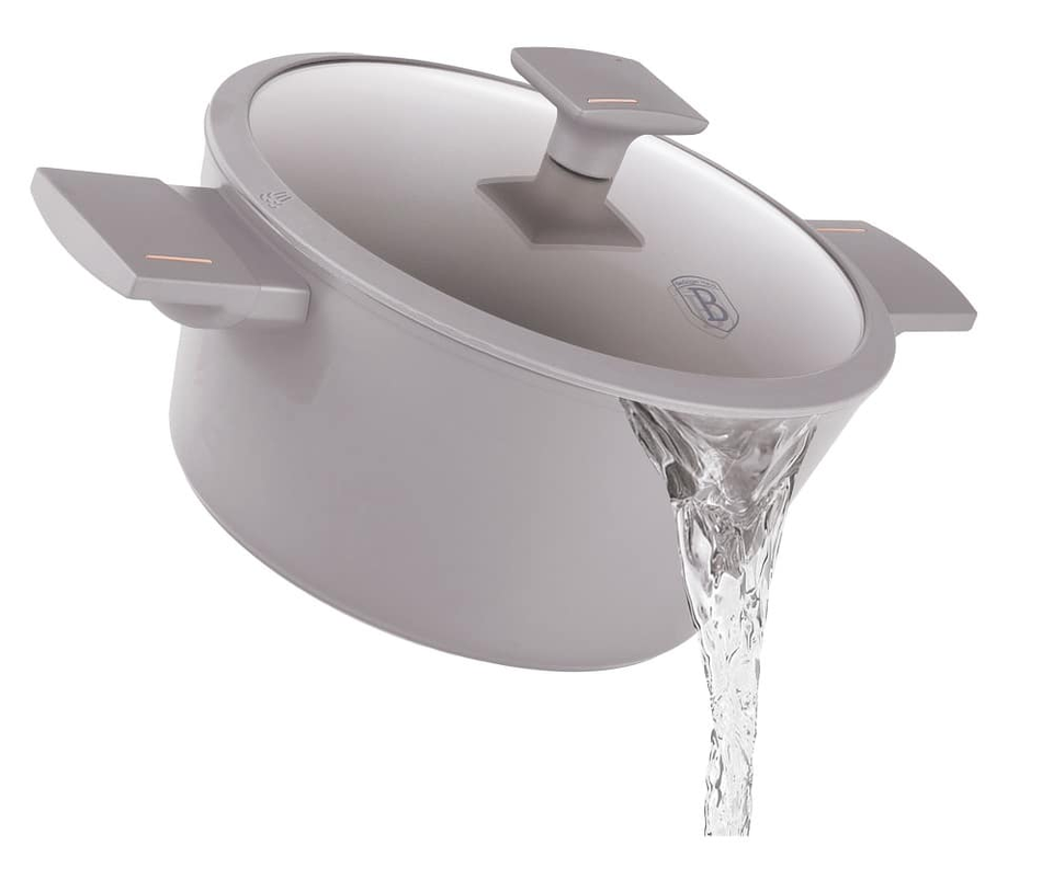 Casserole with lid, 30 cm Berlinger Haus BH8103 Taupe
