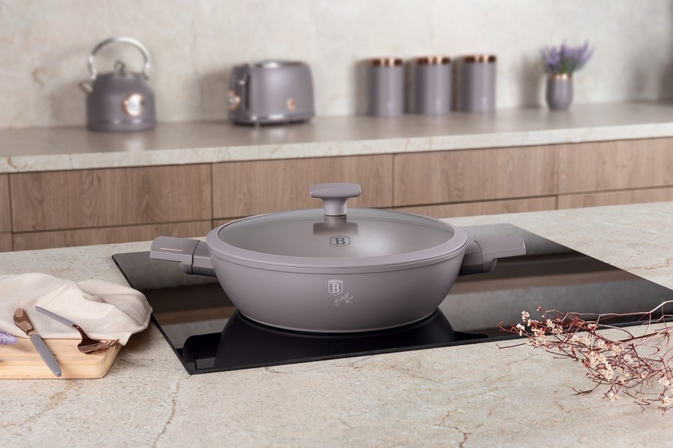 Shallow pot with lid, 28 cm Berlinger Haus BH8098
