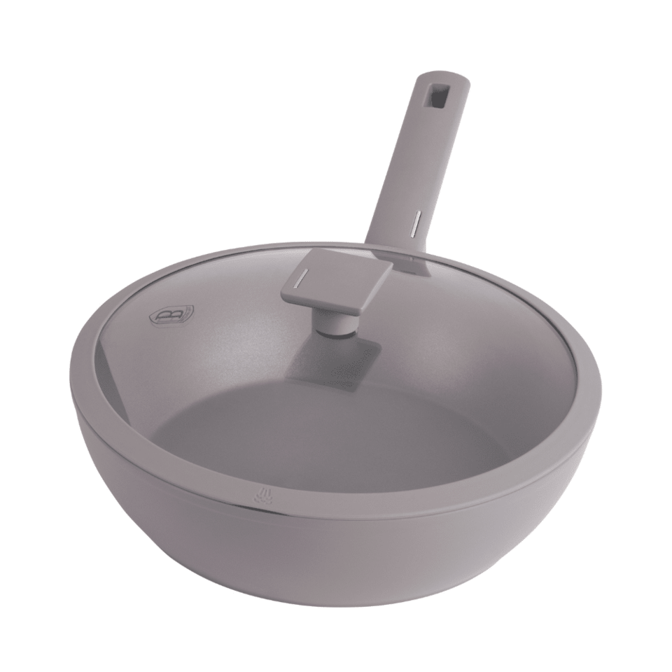 Wok with lid, 28 cm Berlinger Haus BH8094 Taupe