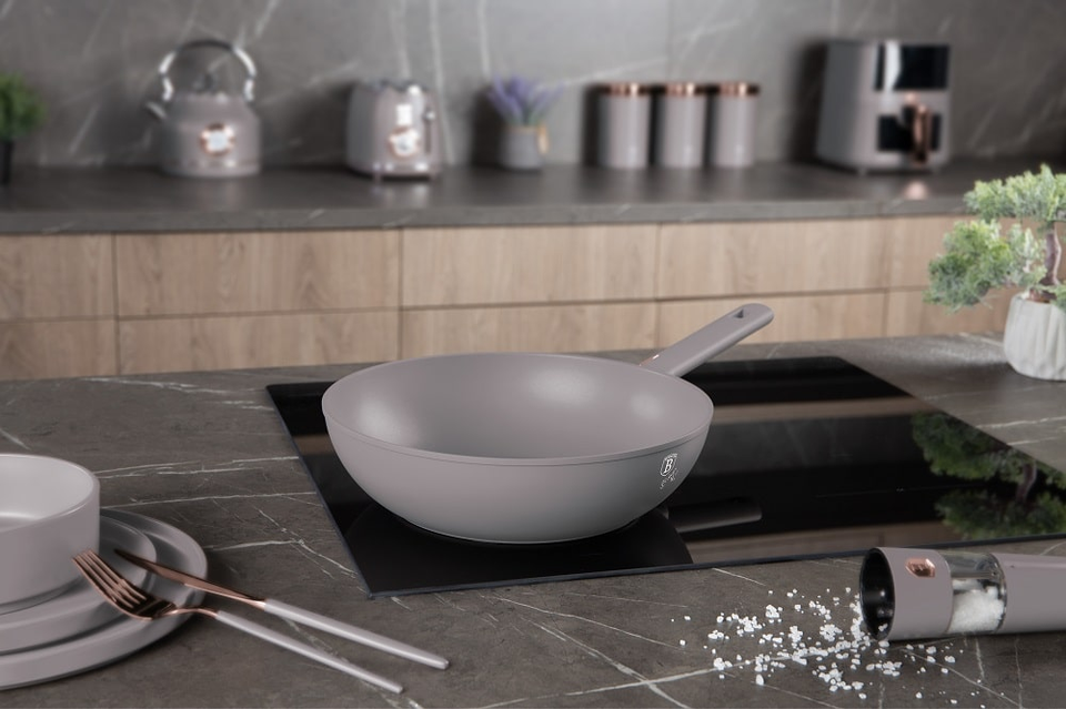 Wok, 28 cm Berlinger Haus BH8093 Taupe